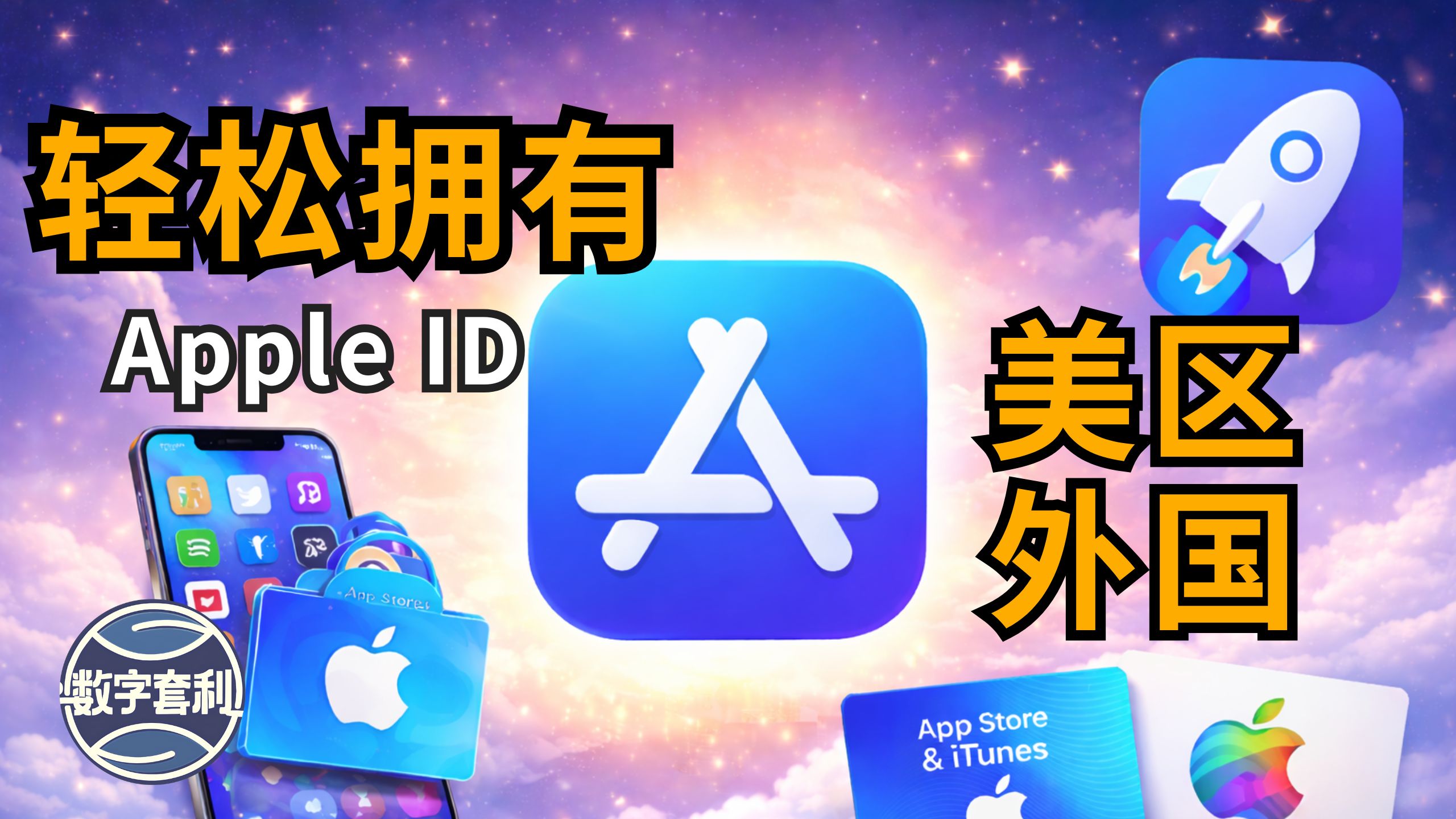 🔥2026最新|如何获取外国苹果ID?美区帐号最稳获取方法|下载小火箭 App Store长期稳定使用